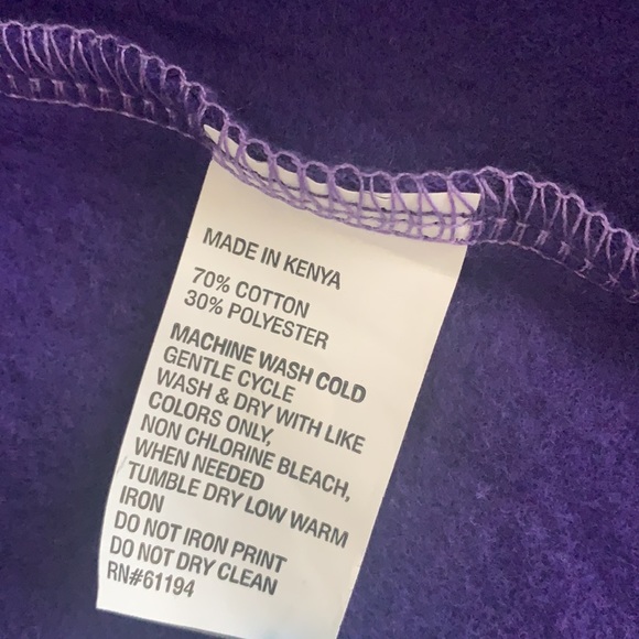 Purple zip up - Picture 9 of 9